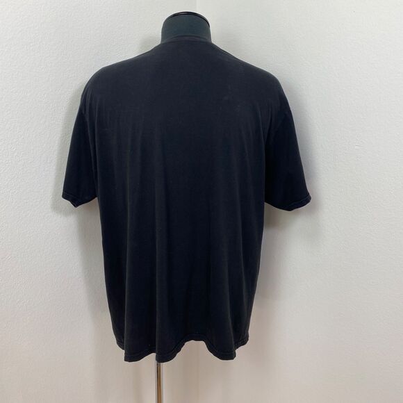 Mens Demon Slayer Black T Shirt 2XL Graphic Animated Series Cotton Short Sleeve - Picture 6 of 8